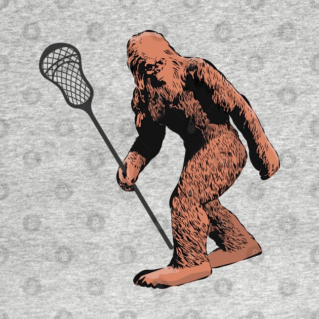 Lacrosse - Bigfoot Lacrosse by Kudostees